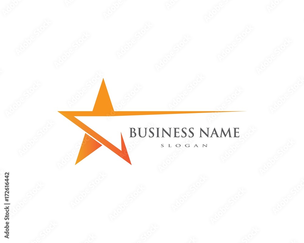 Star Logo Template vector icon illustration design Star Logo Template vector icon illustration design
