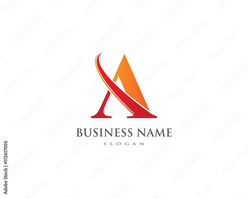 A Letter Logo Business Template Vector icon A Letter Logo Business Template Vector icon