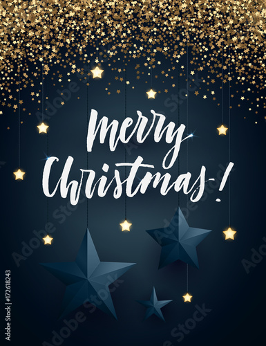 Christmas dark background w...