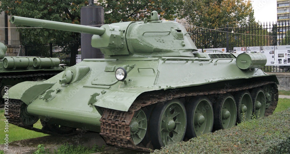 Soviet World War Two T34 medium tank Soviet World War Two T34 medium tank