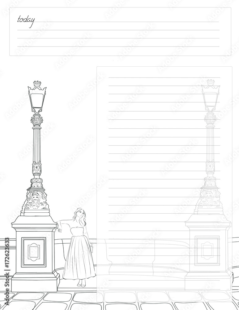 girl daily planner girl daily planner