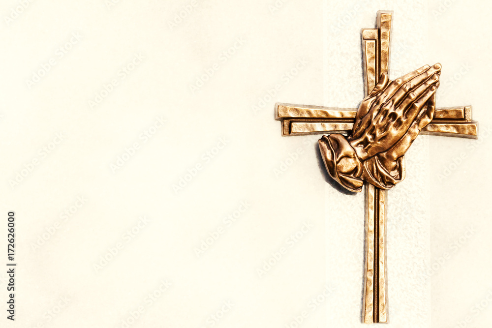 Fototapeta premium Gebet - Glaube - Gedenken