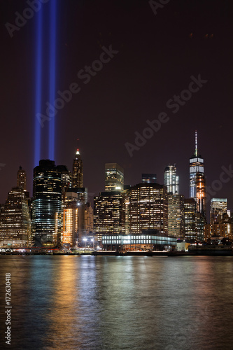 Commémoration du 11 Septembre 2017 sur Manhattan