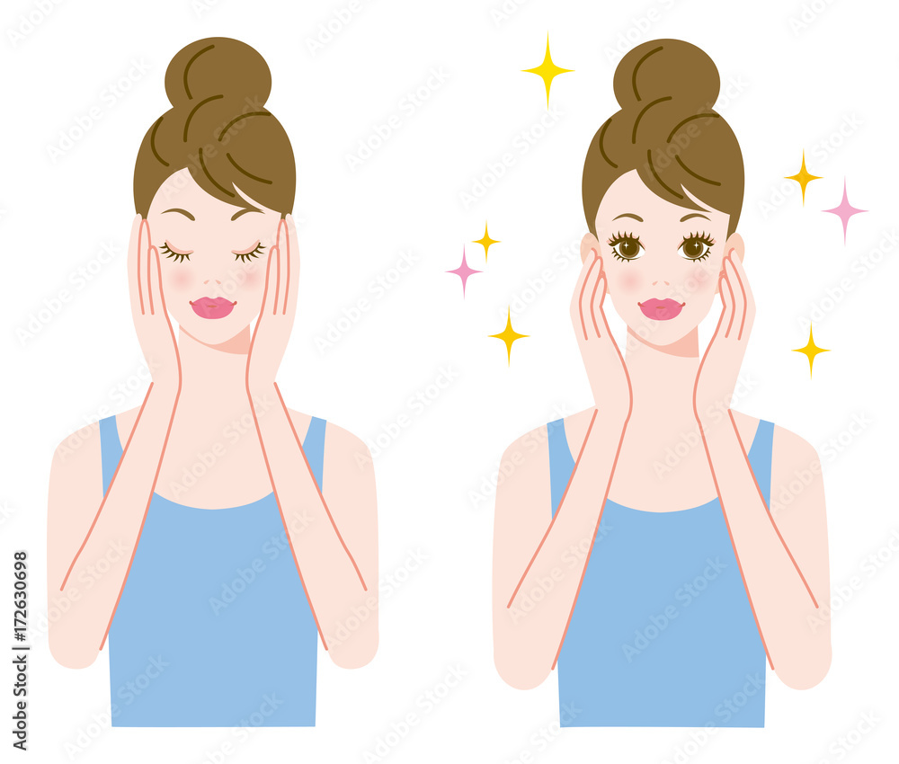 女性 肌 ピカピカ 女性 肌 ピカピカ
