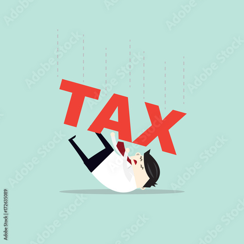 Businessman and tax problem