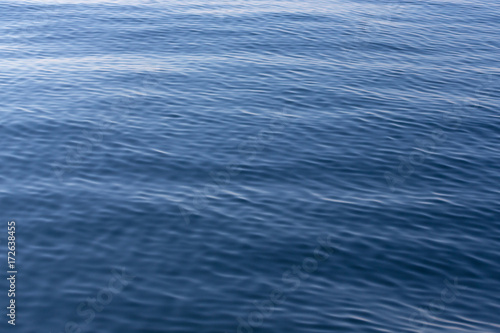 Fototapeta Naklejka Na Ścianę i Meble -  Surface of blue sea water