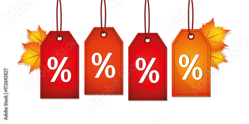 vier herbst rabatt sale anhänger