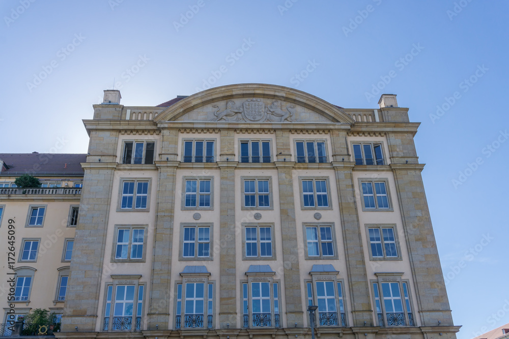 House facade in Dresden