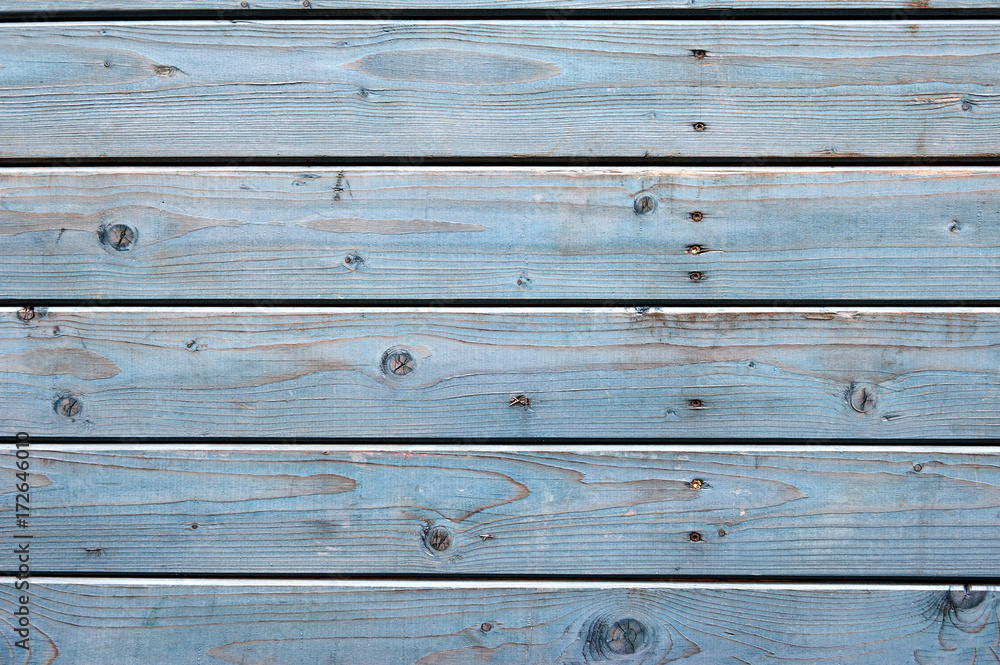 Fototapeta premium Beautiful structural natural wood background blue.