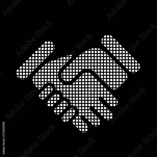 Pixel Icon - Handschlag