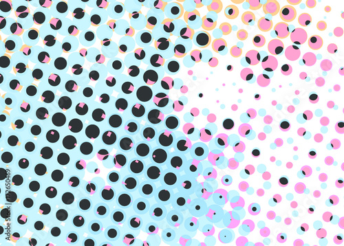 Vintage Dotted Abstract Pattern