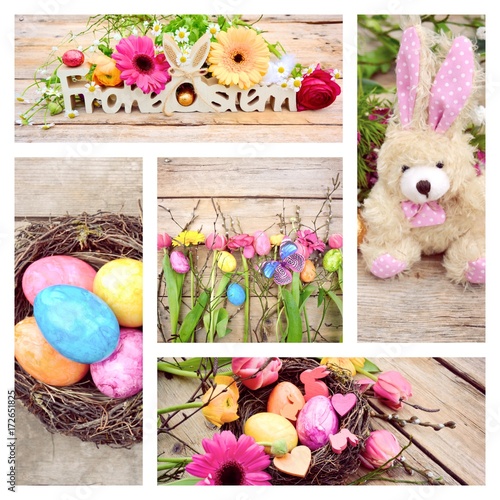 Ostern - Collage