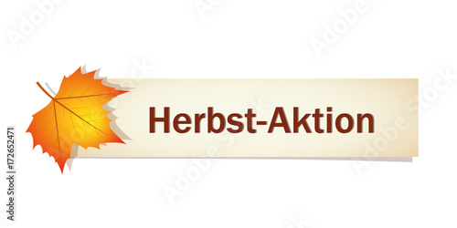 herbst aktion zettel