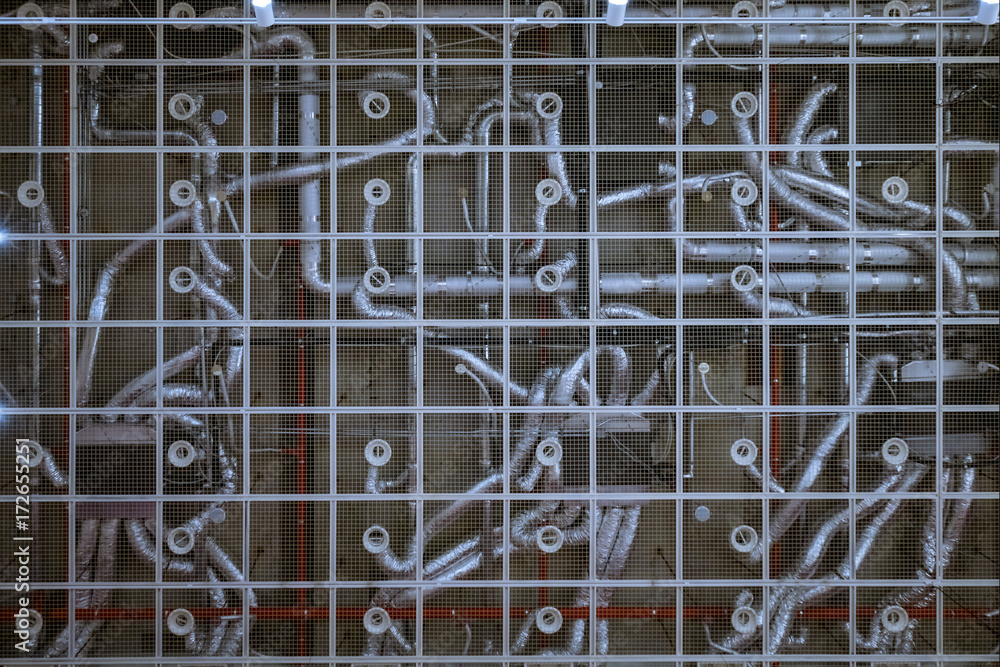 Obraz premium Ceiling air conditioning system