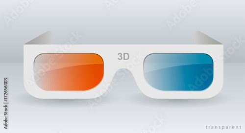 3d glasses from cardboard