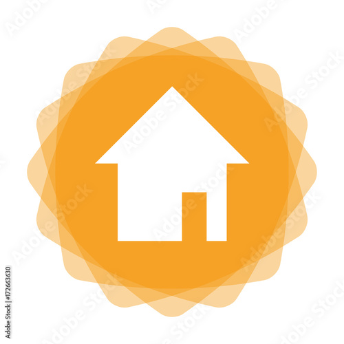 App Icon gelb - Haus