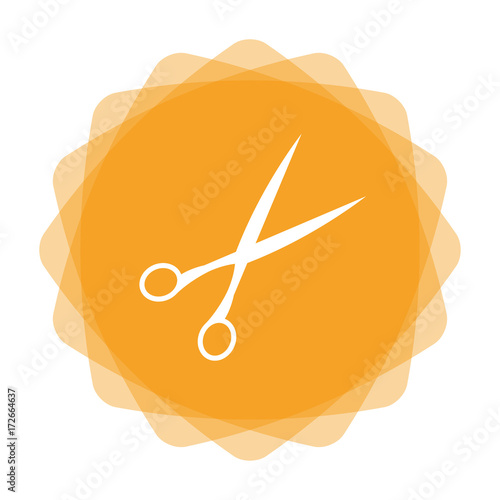 App Icon gelb - Schere