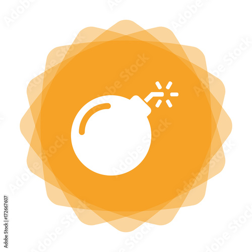 App Icon gelb - Bombe