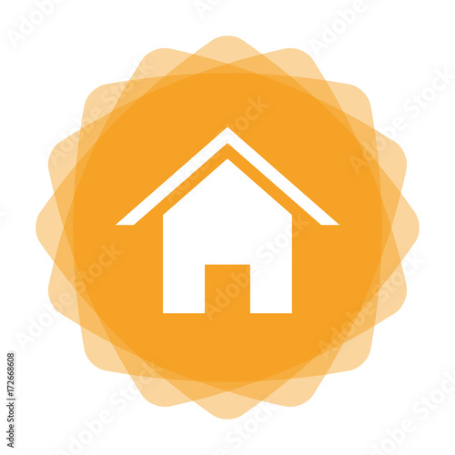 App Icon gelb - Haus