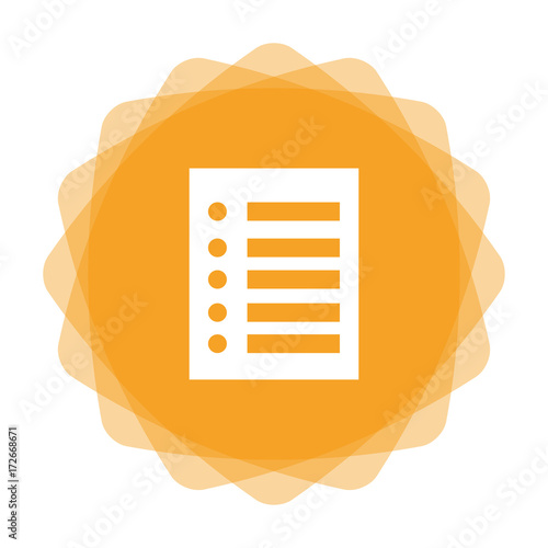 App Icon gelb - Dokument