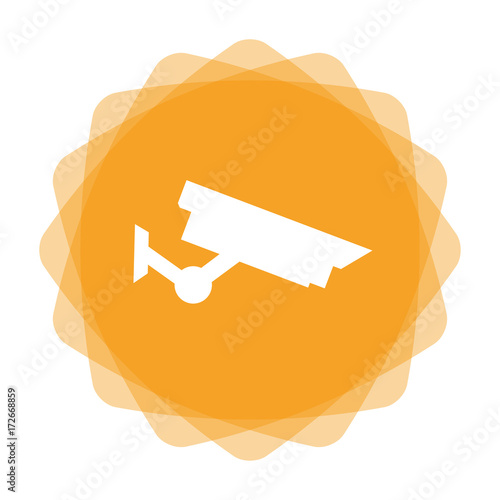 App Icon gelb - Kamera- Überwachung