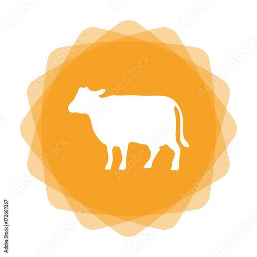 App Icon gelb - Kuh