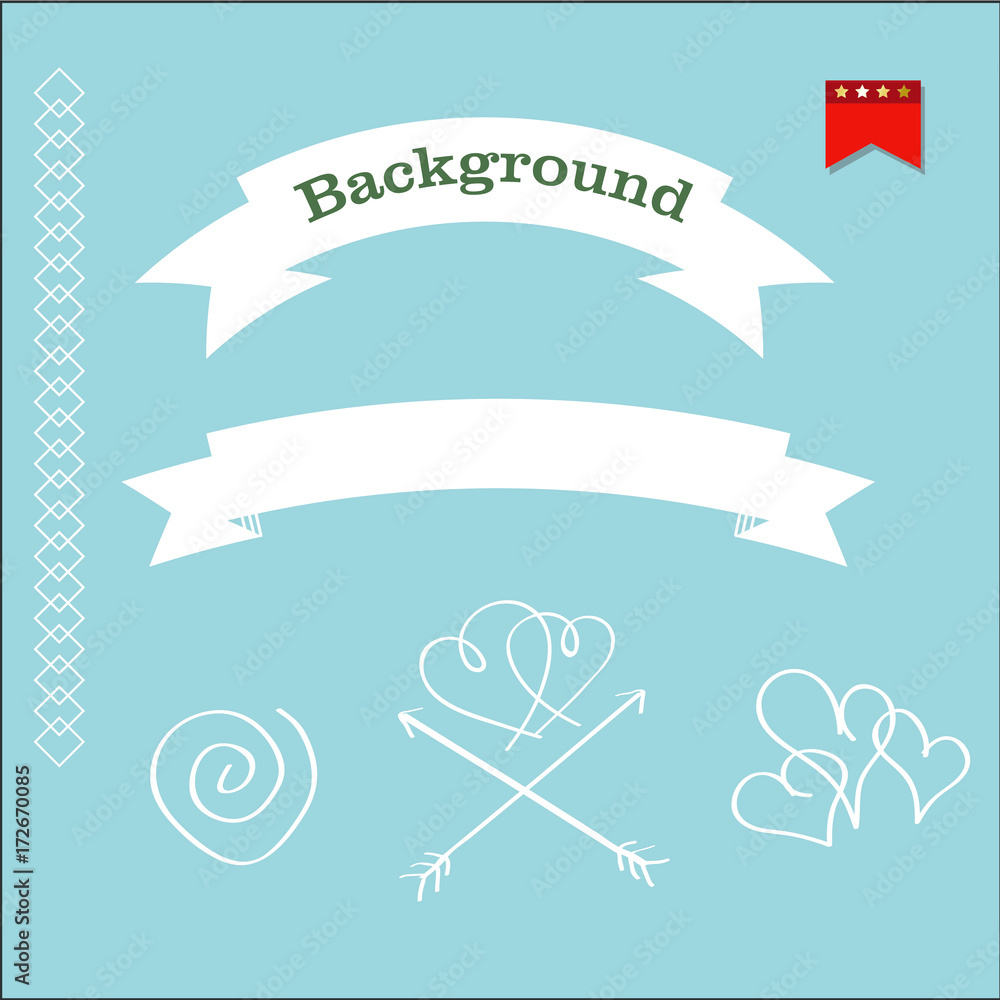 Festive Decorative Elements Vector Festive Decorative Elements Vector