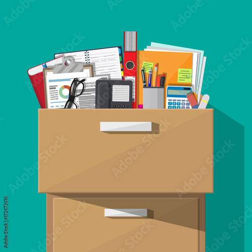Office furniture. Cabinet, locker, drawer