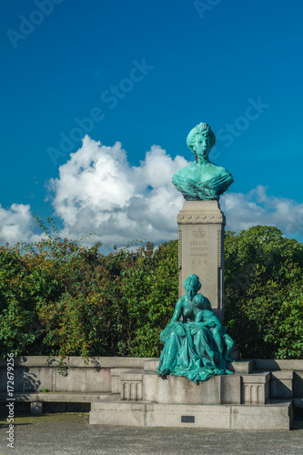Photography Statue of Princess Marie of Denmark in Copenhagen