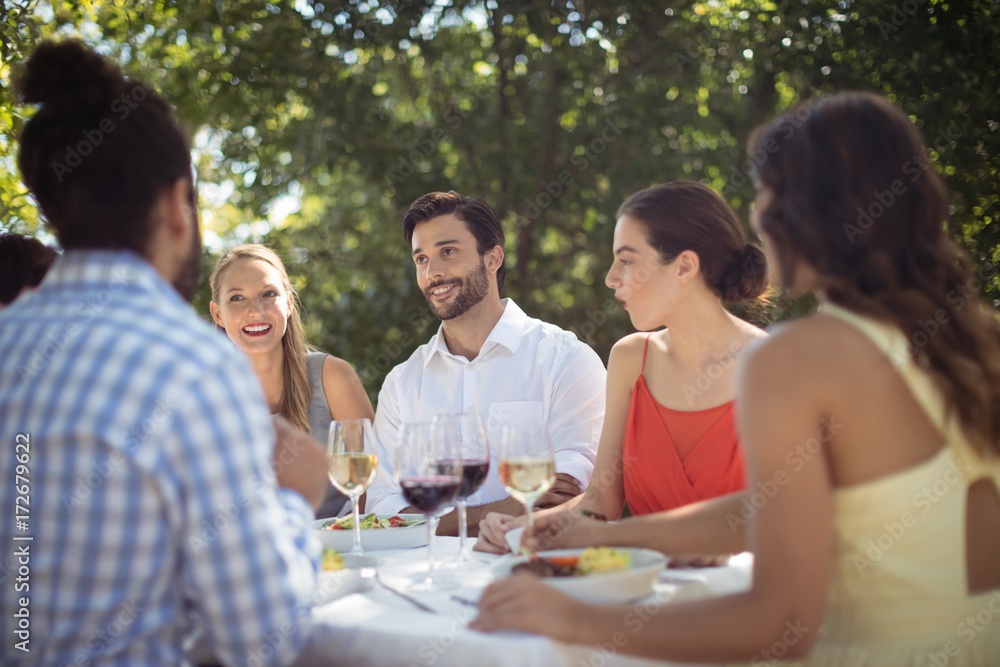 Group of friends having lunch Group of friends having lunch
