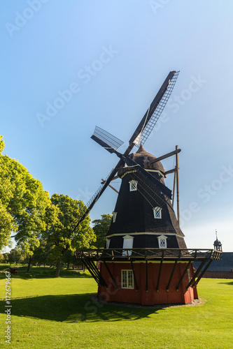 Photography The windmill in he Kastellet in Copenhagen