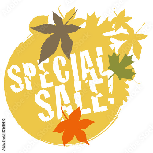 Special Sale - Autum Sale Button