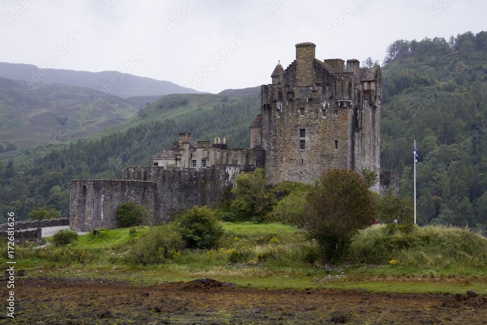 Eilean Donan Castle im Regen
