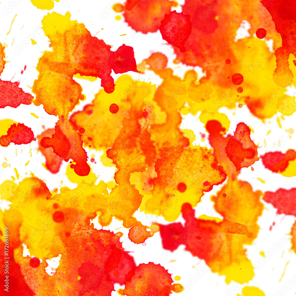 Watercolor blots background Watercolor blots background