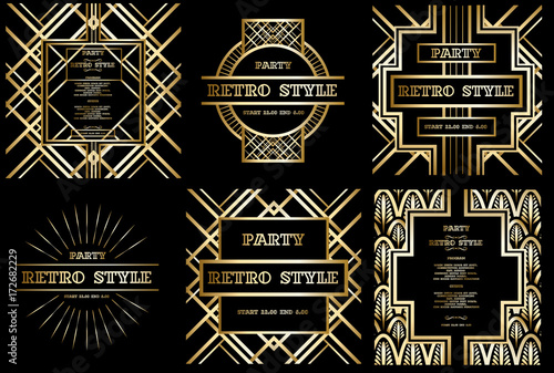 vector retro pattern for vintage party