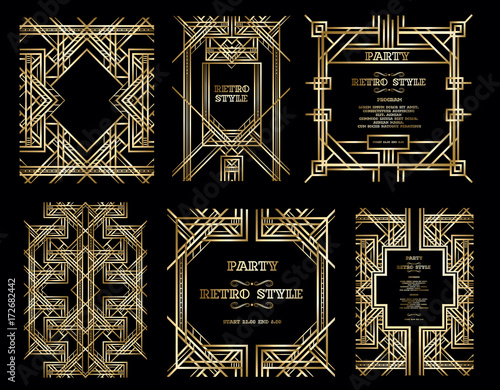 vector retro pattern for vintage party