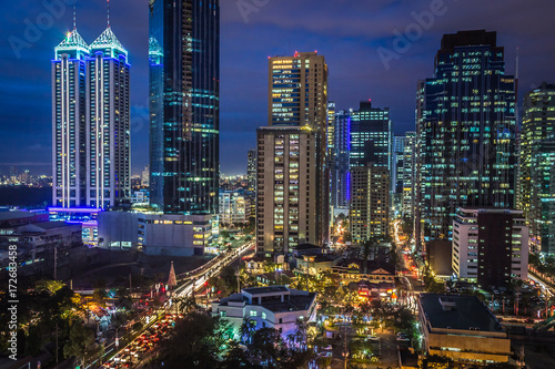 Metropolitan City in Manila Philippines