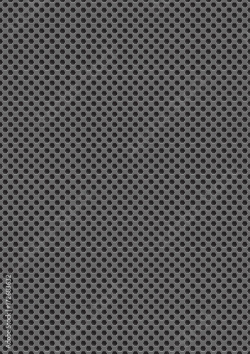 gray texture with holes, seamless pattern