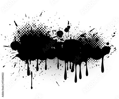 Dirty Splash Vector Banner