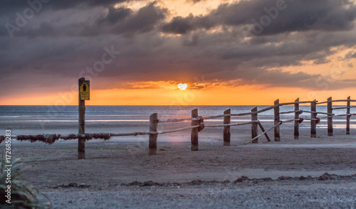 Sonnenaufgang am meer