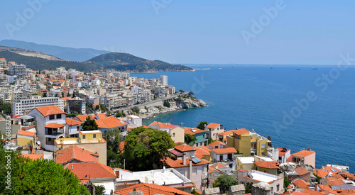 Cityscape Kavala  Greece.