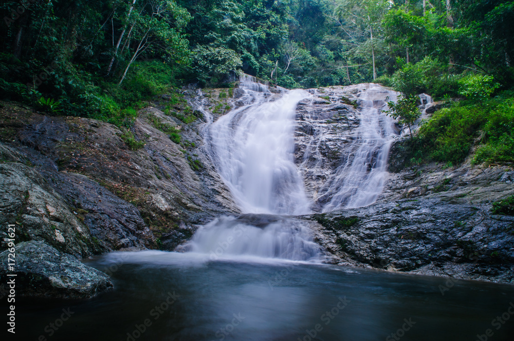 Latar Iskandar waterfall at perak Latar Iskandar waterfall at perak