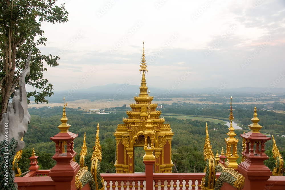 Naklejka premium Thai architecture