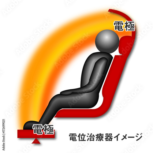 電位治療器 効果イメージイラスト Stock イラスト Adobe Stock