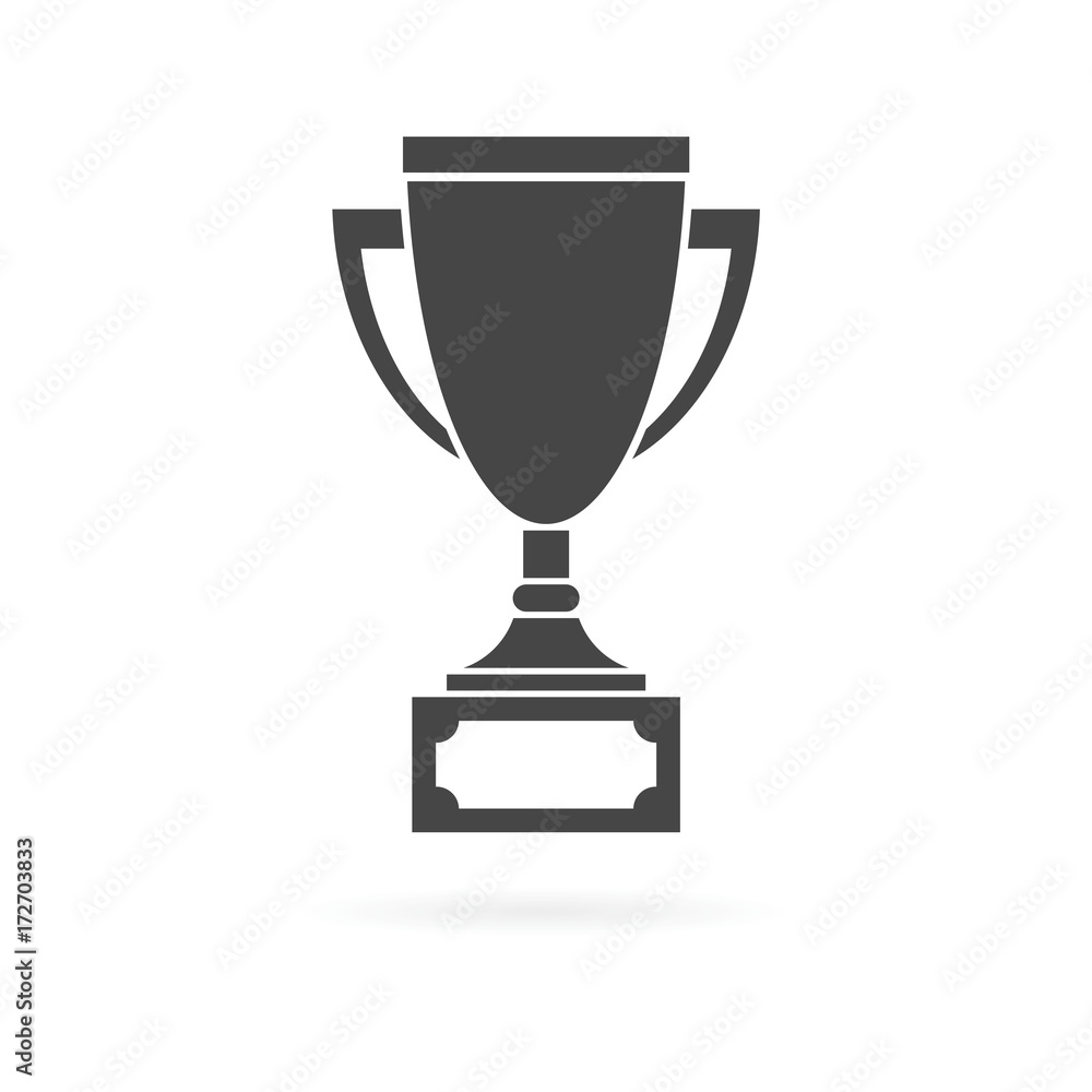 Trophy sign icon Trophy sign icon