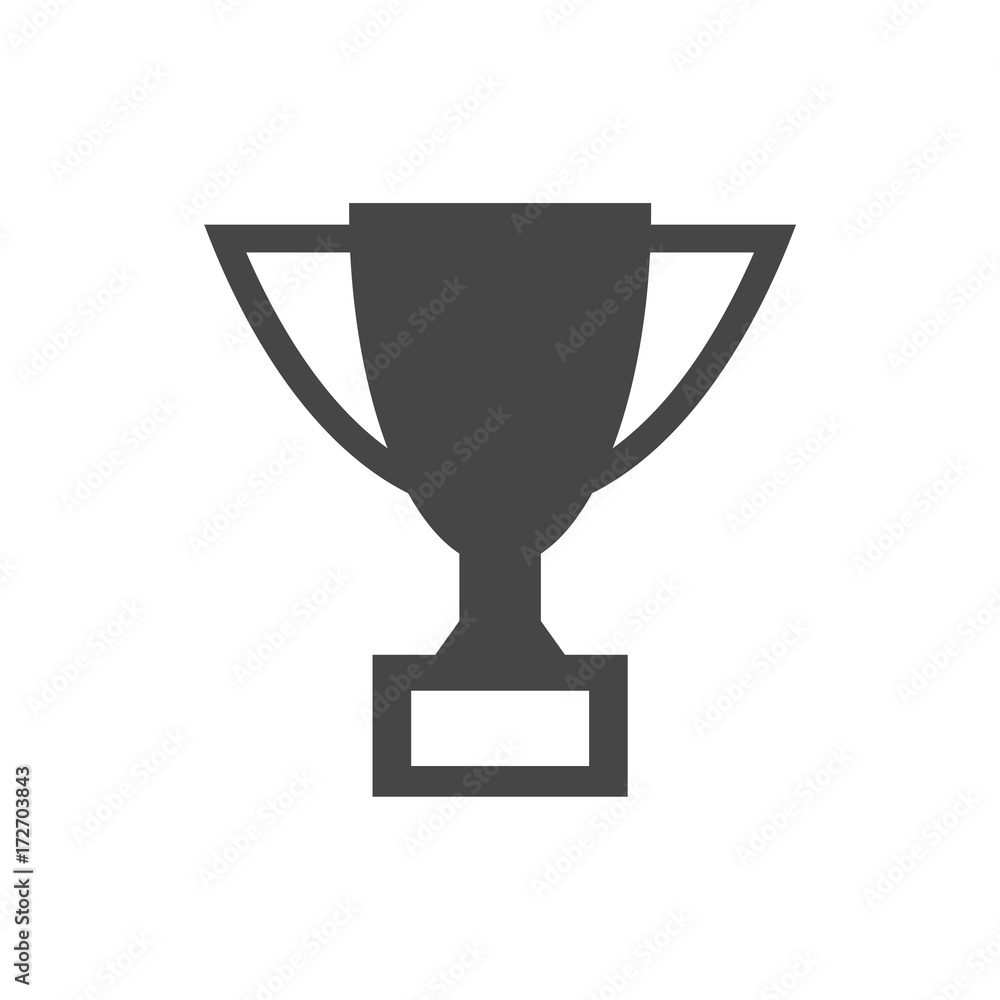 Trophy sign icon Trophy sign icon