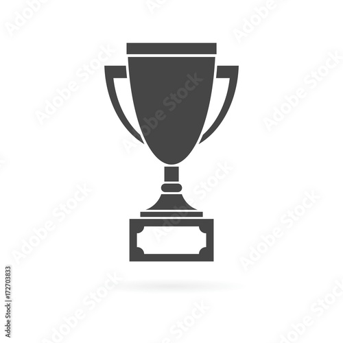 Trophy sign icon