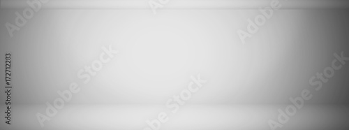 Canvas Print soft blur gray studio and wall background