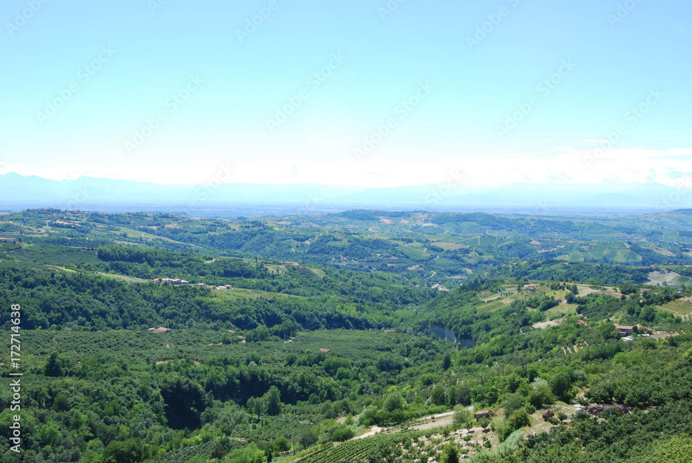 Hills around Albaretto Torre