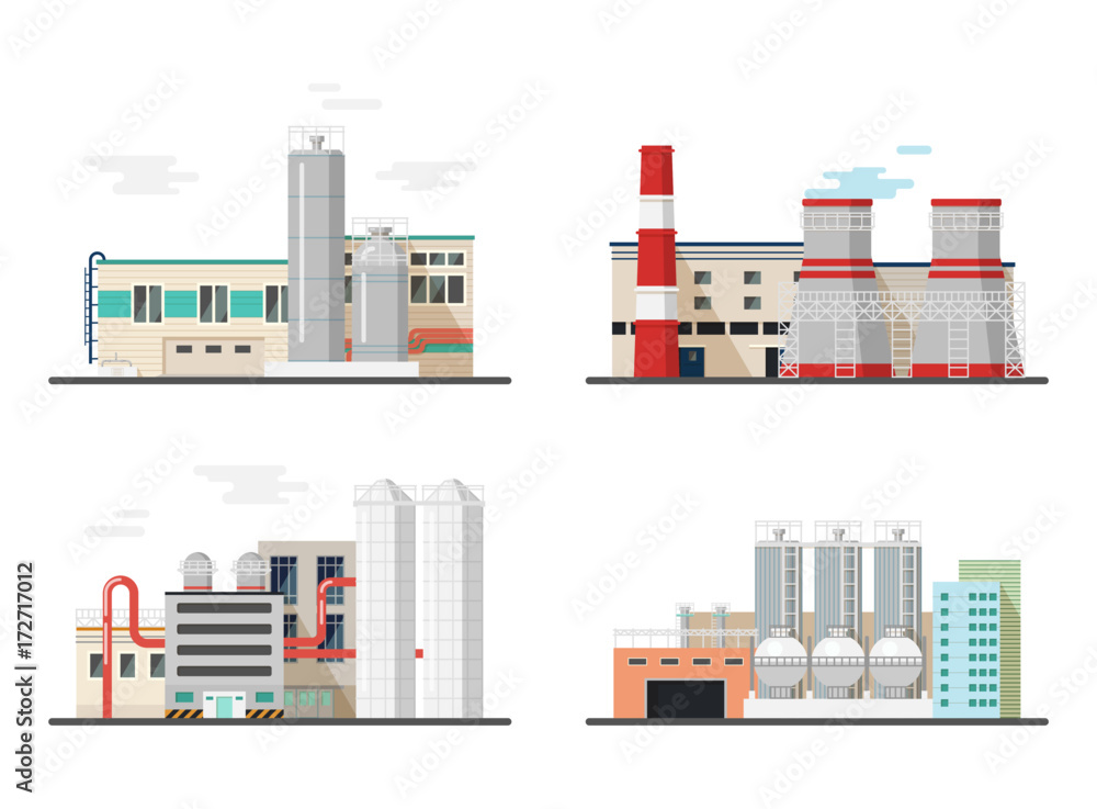 Thermal power station,chemical factory or plants